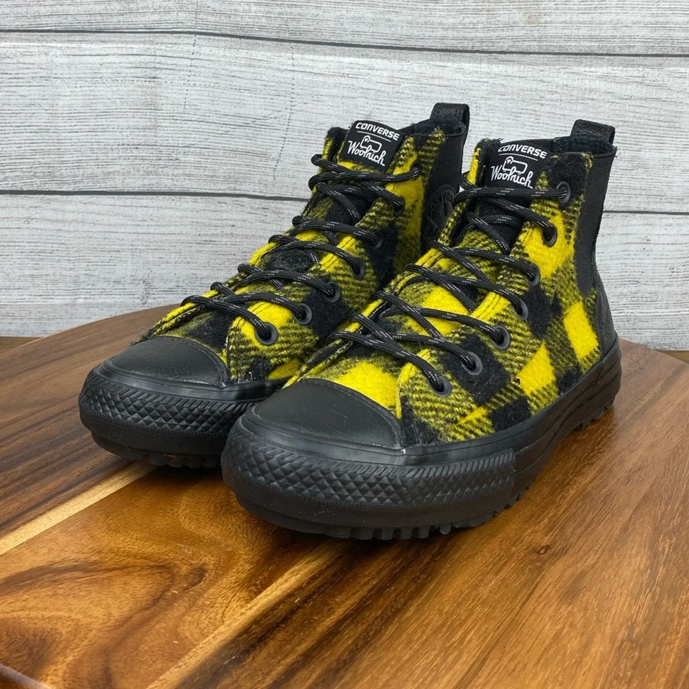 Converse Chuck Taylor All Star Woolrich Chelsea Boot Sneaker 553385C Women’s 7.5